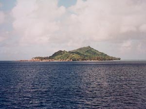 île de la ceinture de corail - bora-bora - polynesie francaise