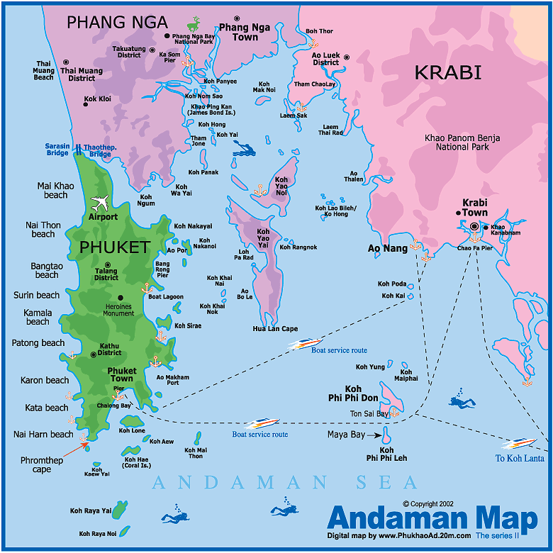 carte-de-la-thailande-et-ses-iles