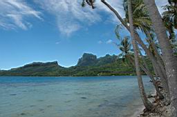 mont otemanu - lagon - bora-bora - polynesie francaise