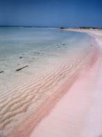Plage de sable rose d'elafonissi