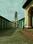 Trinidad, ville classée au patrimoine de l'Unesco avec sa belle place centrale avec ses magnifiques feroneries, ses ruelles surchauffées, sa rue commercante