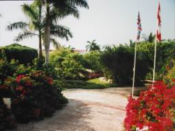 Jardins de l'hotel Brisas Del Caribe