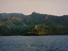 Vue de la mer et de la baie d'Atuona