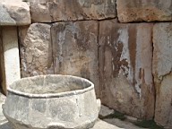 cuve en pierre au temple de Tarxien, malte