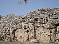 site archéologique de Ggandija sur l'ile de Gozo, Malte