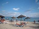 la plage de l'Hotel Coralia Palm Beach, pres de Sousse - Tunisie