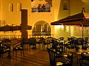 une des terrasses de l'hotel Abir - djerba - Tunisie