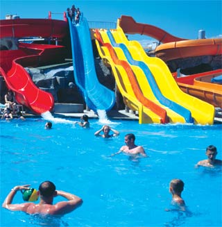 Swimming pool of the pemar beach resort